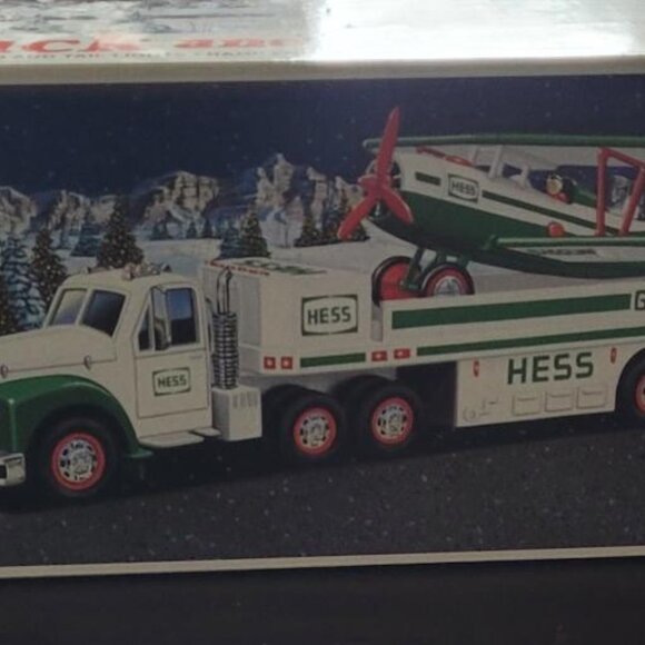 2002 Hess Toy Truck And Airplane New In Box Unopened Holiday - Picture 4 of 6